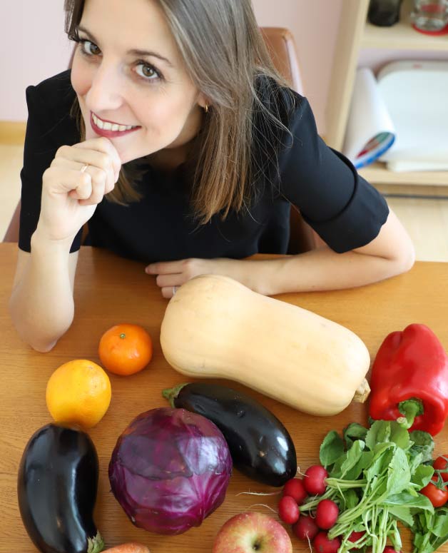 nutricionista en burgos con verduras